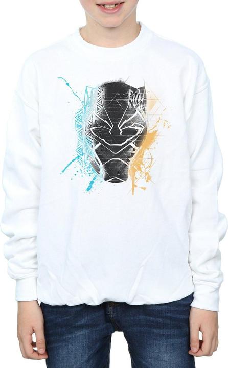 Actual product image Boys Black Panther Splash Sweatshirt (152, 158)