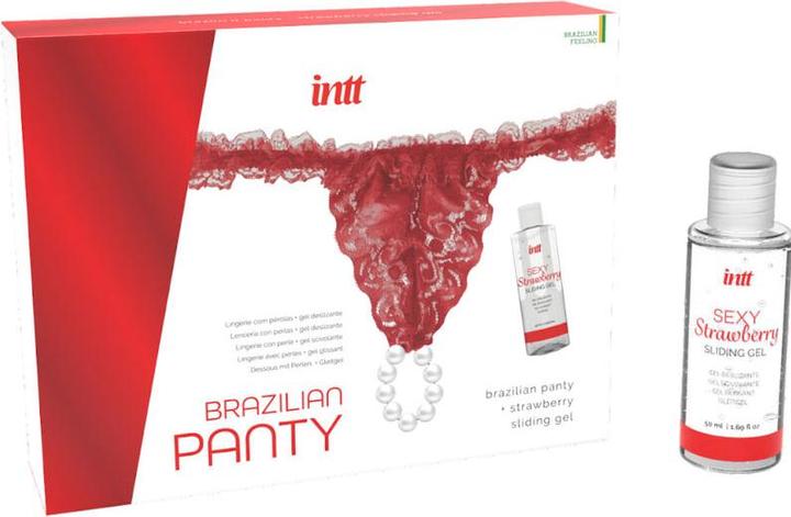 Produktbild Intt Brazilian Panty - Red (50 ml, Intimwaschlotion)