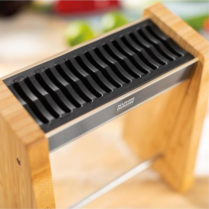 Actual product image Kuhn Rikon Iced knife block empty