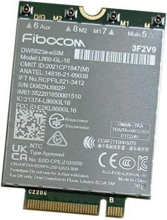 Produktbild Dell DW5823E (Mini PCI Express)