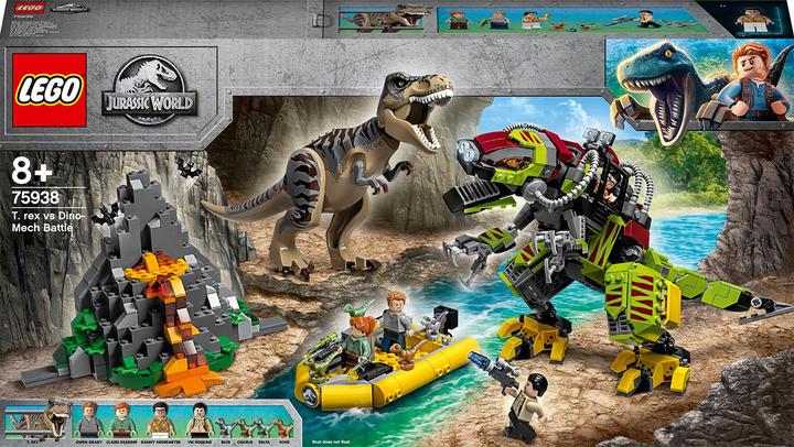 LEGO T-Rex vs. Dino-Mech (75938, LEGO Jurassic World)
