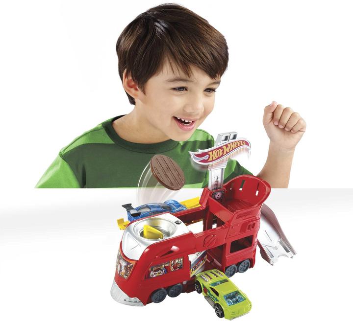 Produktbild Hot Wheels Ausklappbares Geisterbahn