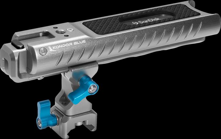 Image du produit Kondor Poignée SSD Pro-Blade bleue pour enregistrement USB-C SanDisk