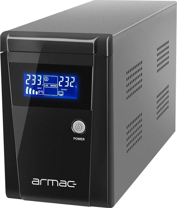 Produktbild Armac UPS Office LCD 1000F (O/1000F/LCD) (1000 VA, 650 W, Line-Interaktiv USV)