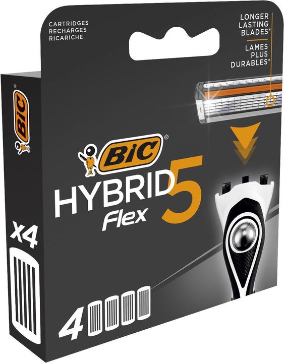 Bic Rasierklingen Hybrid 5 4 Stück (4 x)