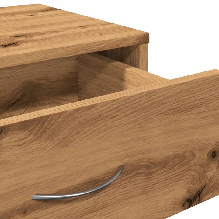 Actual product image VidaXL Rollcontainer Rollschrank Bürocontainer Büroschrank Schrank Artisan-Eiche (46 x 36 x 59 cm)
