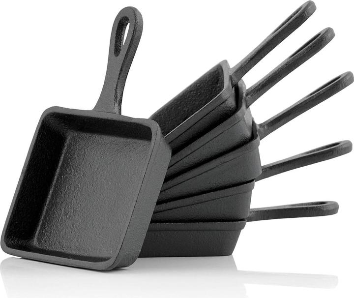 Produktbild BBQ-Toro Eingebrannte Raclette Pfännchen-Set (6 Stück)