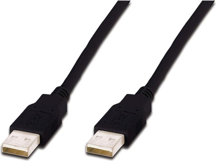 Actual product image Digitus ASSMANN USB connection cable type A St/St 1.8m USB 2.0 compatible sw (1.80 m, USB 2.0)