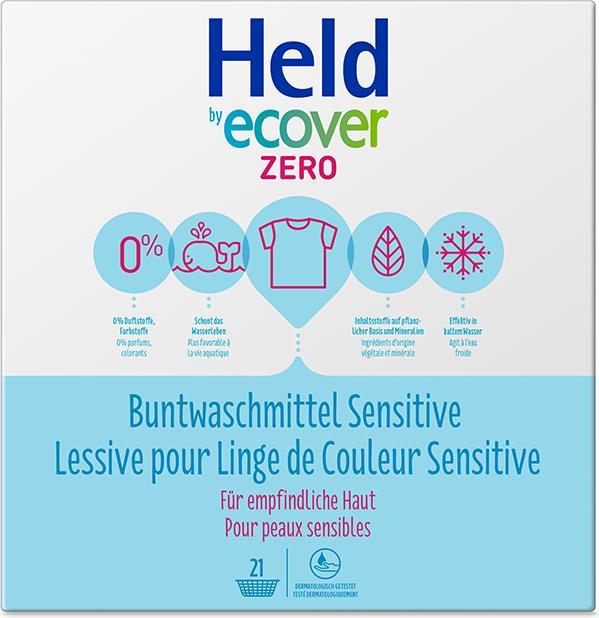 Produktbild Held Sensitive (21 Waschgänge, Waschpulver)