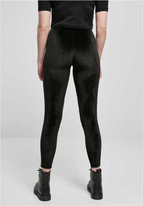 Image du produit Urban Classics Leggings en maille technique velours pour femmes (4XL)