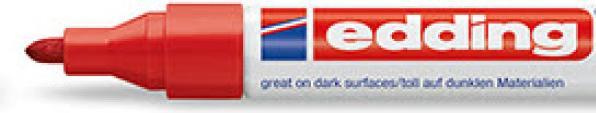 Actual product image Edding 750 Gloss paint markers (Red, 2 mm, 1 x)