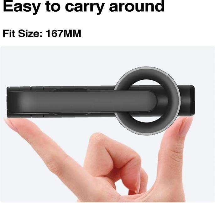 Actual product image Ueli Express MagSafe selfie stick with integrated tripod and remote control 61cm
