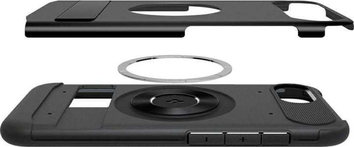 Actual product image Spigen Slim Armor MagSafe iPhone 16e Case - Black (Apple iPhone 16e)