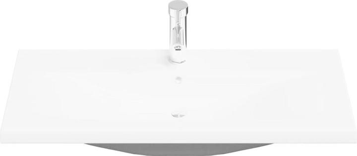 Immagine prodotto VidaXL Set di 2 mobili da bagno in rovere nero, legno ingegnerizzato e vetro