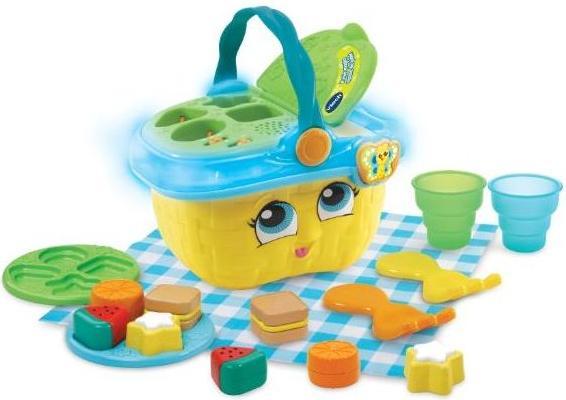 Image du produit VTech Panier pique-nique magique avec jouets éducatifs pour enfants, jouets avec formes, jeux interactifs