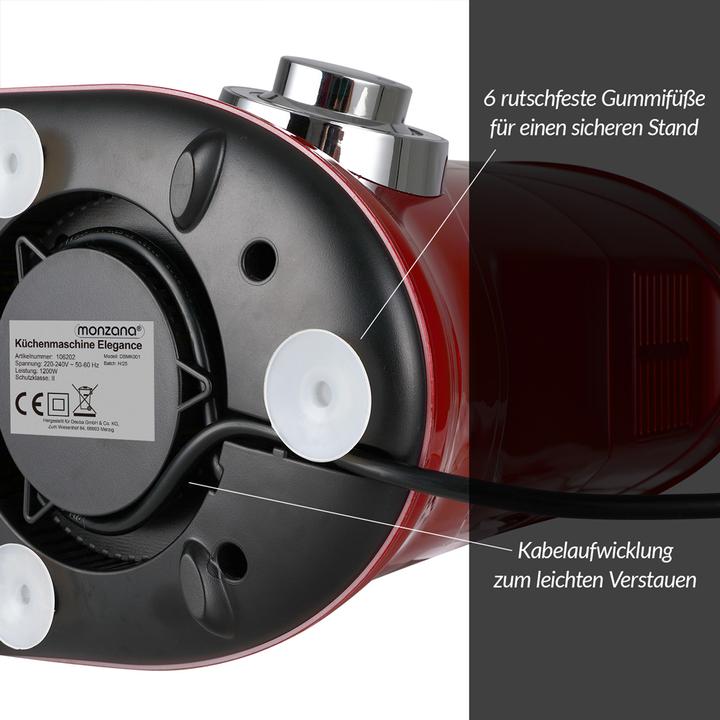 Image du produit Monzana Machine à pâte (1000 W)