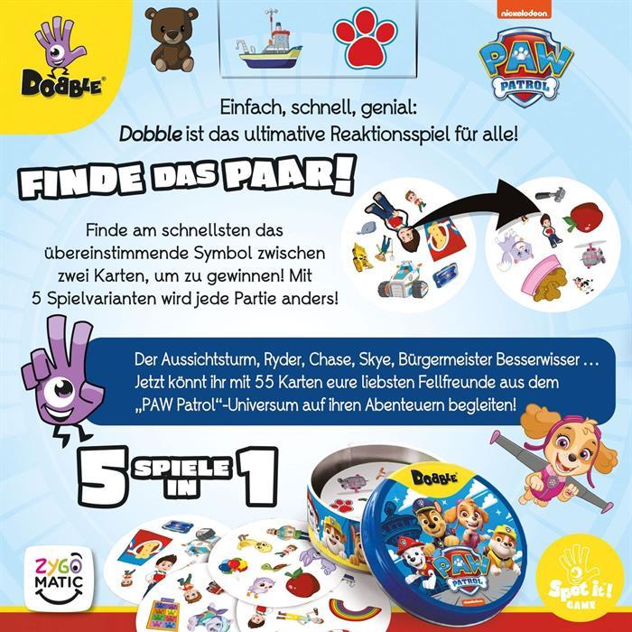 Produktbild Zygomatic Dobble Paw Patrol (Deutsch)