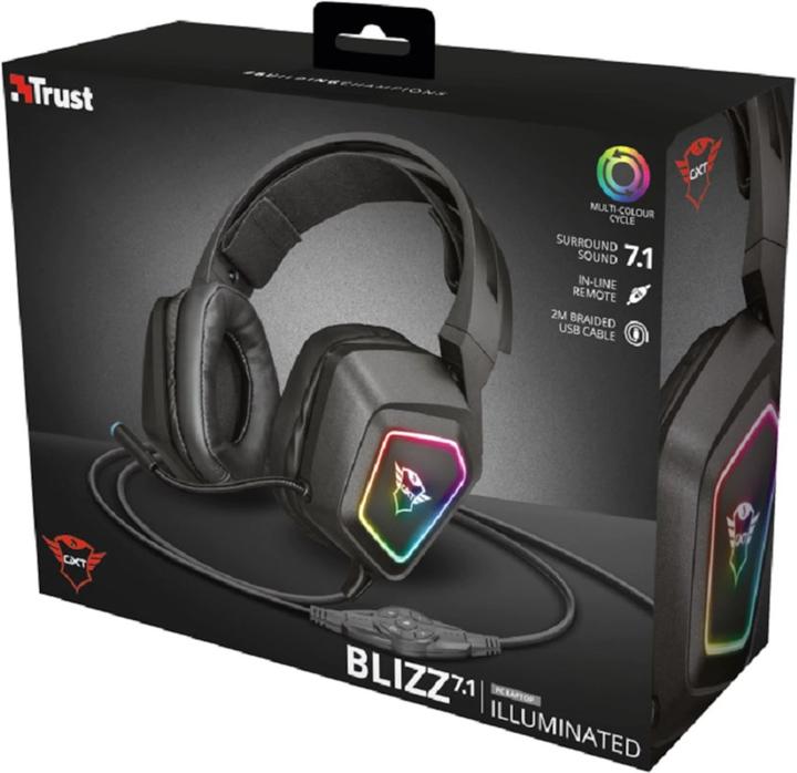 Immagine prodotto Trust GXT 450 Blizz RGB 7.1 (Cablato)
