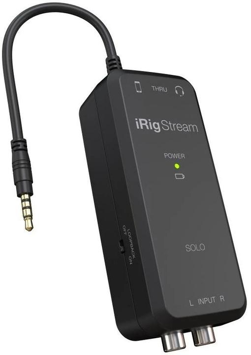 Actual product image IK Multimedia iRig Stream Solo (3.5mm jack)