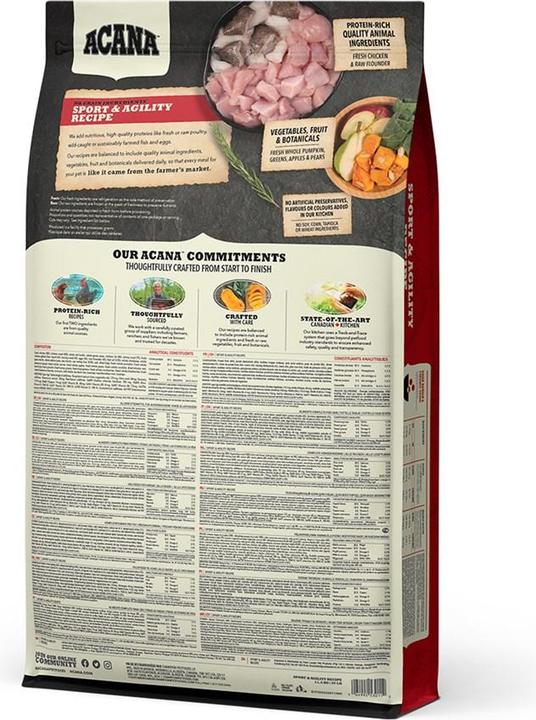 Immagine prodotto Acana Sport & Agility (Adulto, 1 pz., 11400 g)