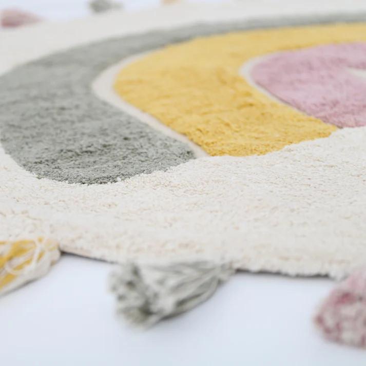 Image du produit Nattiot Teppich Rainbow (110 x 110 cm)