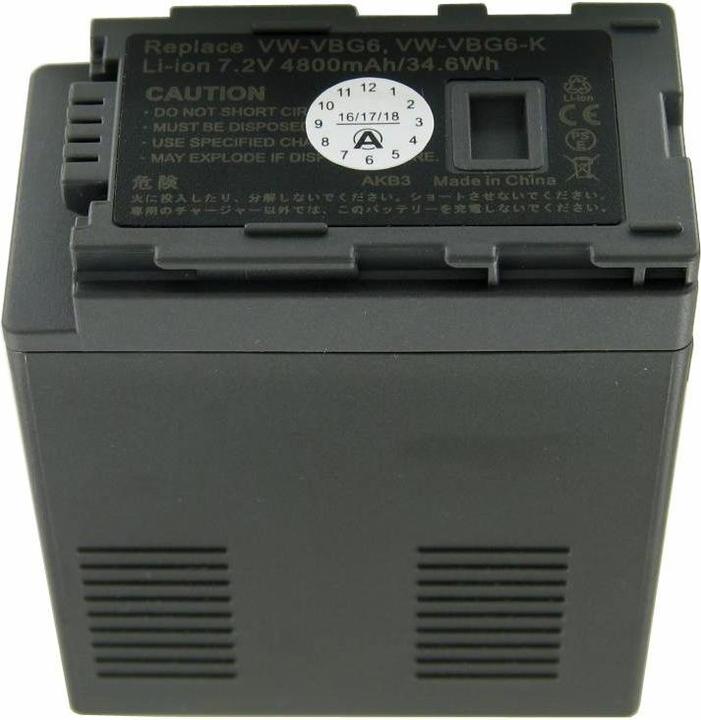 Immagine prodotto AccuCell Batteria Panasonic VW-VBG6 (Accumulatore di carica elettrica)