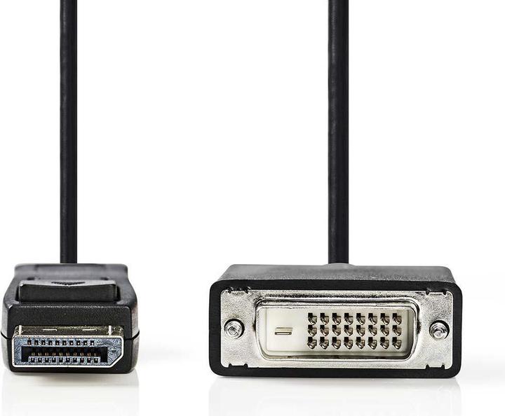 Actual product image Nedis Video cable DVI-D (M) to DisplayPort (M) (3 m, DisplayPort)