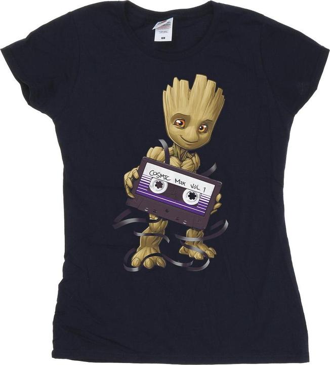 Immagine prodotto Guardians Of The Galaxy Groot Cosmic Tape Maglietta Donna (S)