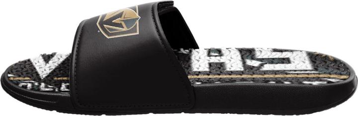 Actual product image Foco Vegas Golden Knights flip flops NHL GEL Sport Slides 48/49 (48, 49)