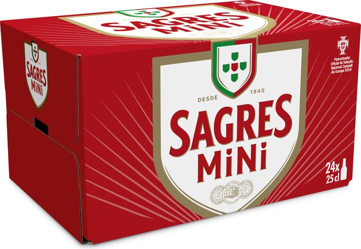 Produktbild Sagres Branca Mini (24 x 25 cl)