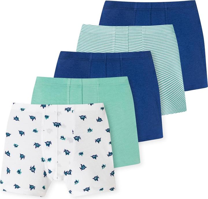 Actual product image Schiesser Pack of 5 95/5 Organic Cotton Retro Short / Pant (92, 5-pack)