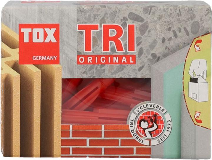 Actual product image Tox General purpose dowel GP TRI 6/51 (40 pcs.)