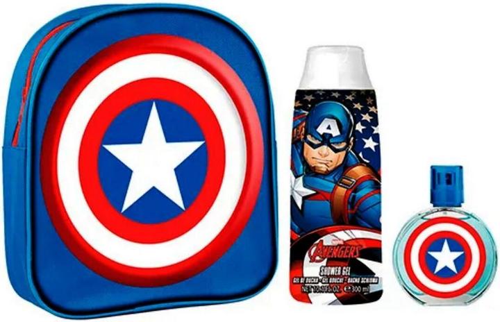 Produktbild Captain America Eau De Toilette Spray 50ml Set 3 Stück (Eau de Toilette, 50 ml)