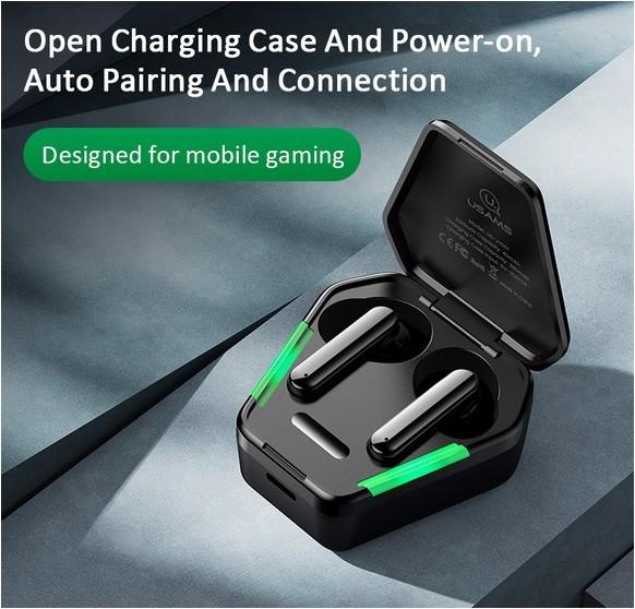 Actual product image Usams Gaming Earbuds JY Series (Wireless)