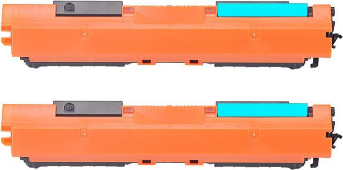 Image du produit Hermex Compatible MFP M177fw Cartouches d'impression couleur cyan 2 pièces (C)