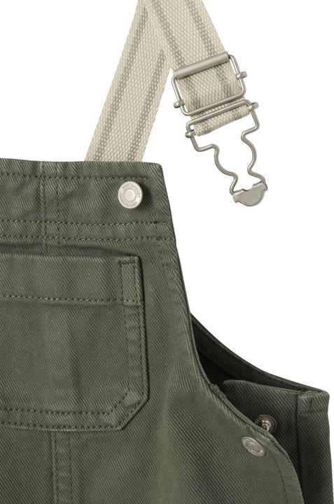 Vertbaudet Baby-Set: Gestreiftes T-Shirt & Latzhose (62)