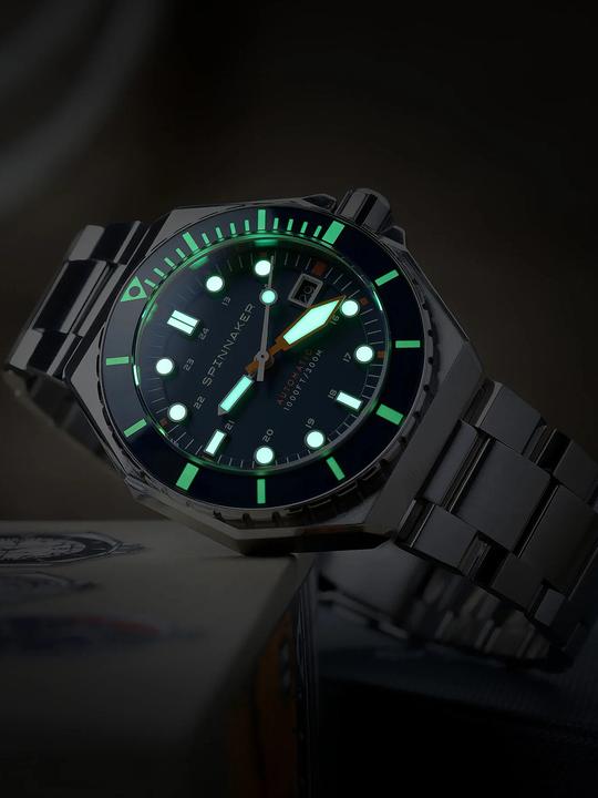 Image du produit Spinnaker SP-5081-GG Dumas Automatique Montre Homme 44mm 30ATM (Montre de plongée, 44 mm)