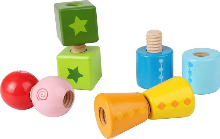 Actual product image Hape Screw blocks