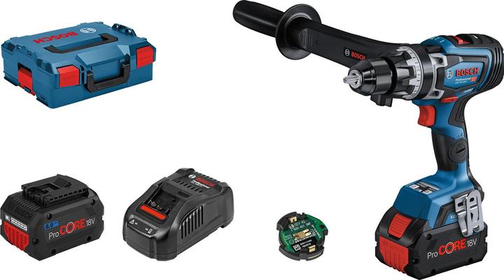 Zusatzhandgriff, 2 Akkus, Bluetooth Low Energy Modul GCY 42, Schnellladegerät, L-Boxx, L-Boxx Einlage für Gerät
