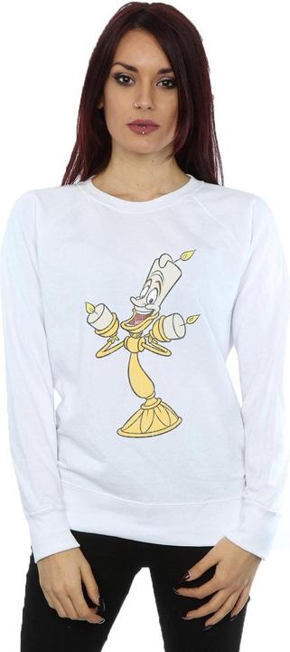Produktbild Disney Beauty And The Beast Lumiere Distressed Sweatshirt (L)