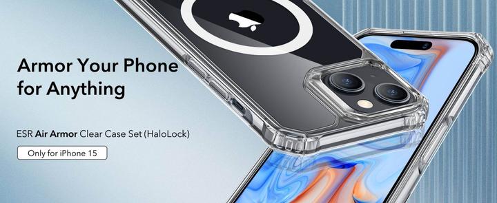 Immagine prodotto ESR Custodia Air Armor HaloLock (Apple iPhone 15)