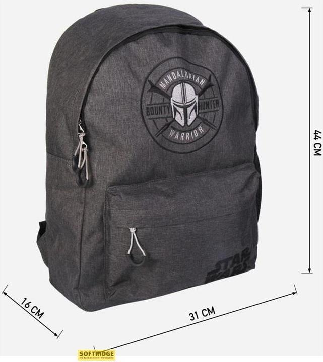 Produktbild The Mandalorian Rucksack lässig, grau