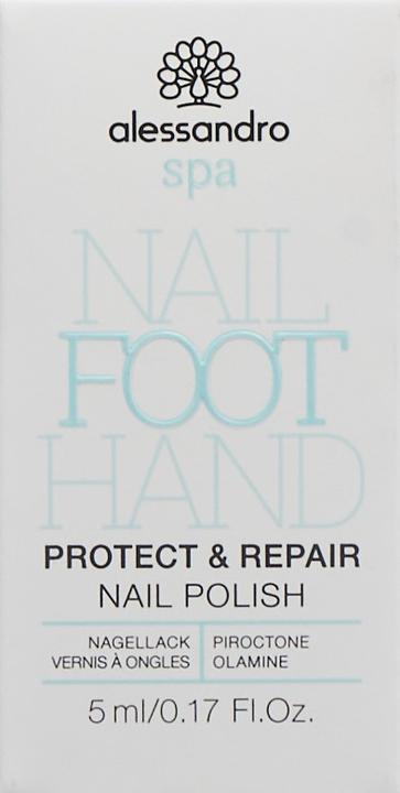 Produktbild Alessandro Spa - Foot Protect & Repair Nail Polish (Transparent, Farblack)