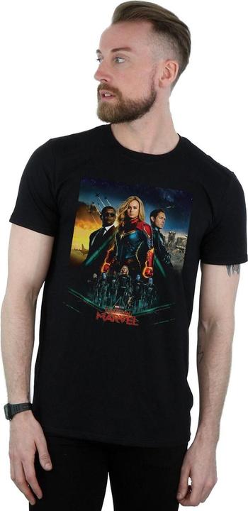 Produktbild Captain Movie Starforce Poster TShirt (XL)