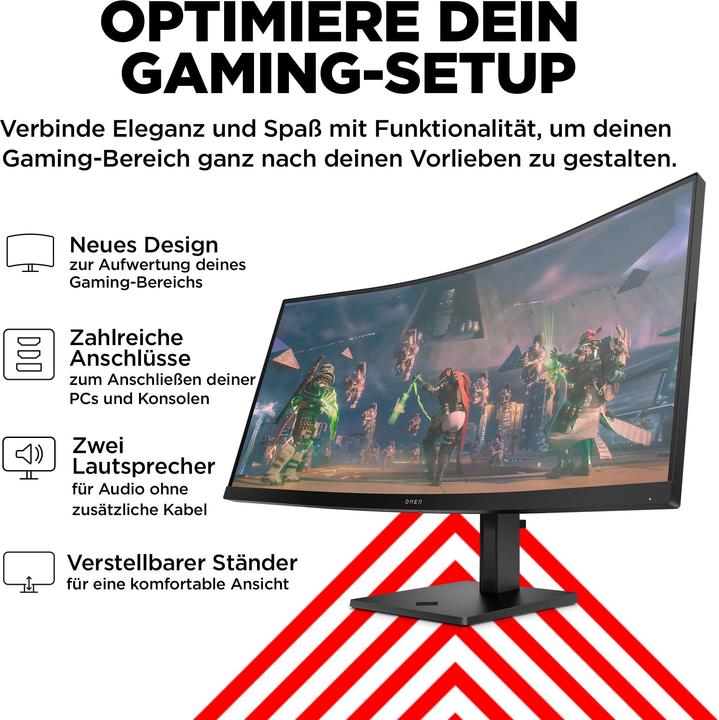 Produktbild HP Omen 34c (3440 x 1440 Pixel, 34")