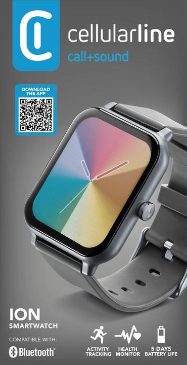 Produktbild Cellularline Cellular Line ION LED Digital Bluetooth Smartwatch