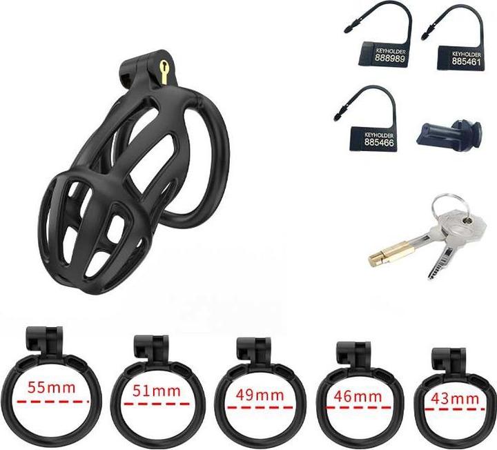Actual product image Rimba P-Cage penis cage (S)
