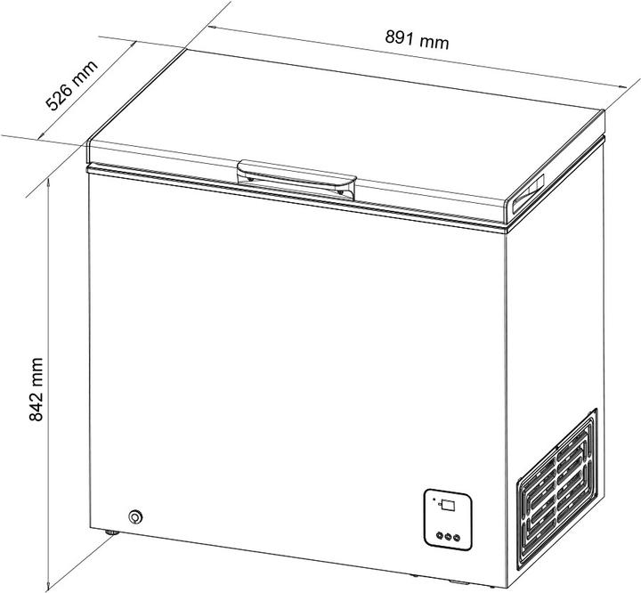 Actual product image Kibernetik Gt200l (Stand-alone, 198 l)