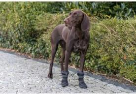Actual product image Trixie Walker Active Long protective boots, L, 2 pcs, black (L, Dog boots)