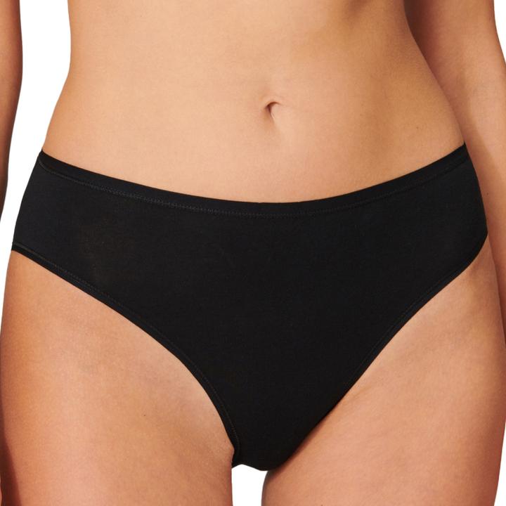 Actual product image Schiesser Pack of 2 95/5 Organic Cotton Tai Briefs (38, pack of 2)